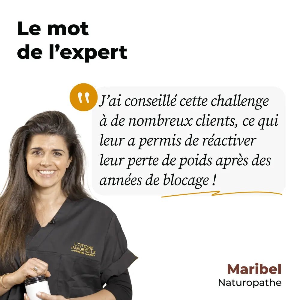 Challenge Minceur pour Homme - Officine Immortelle