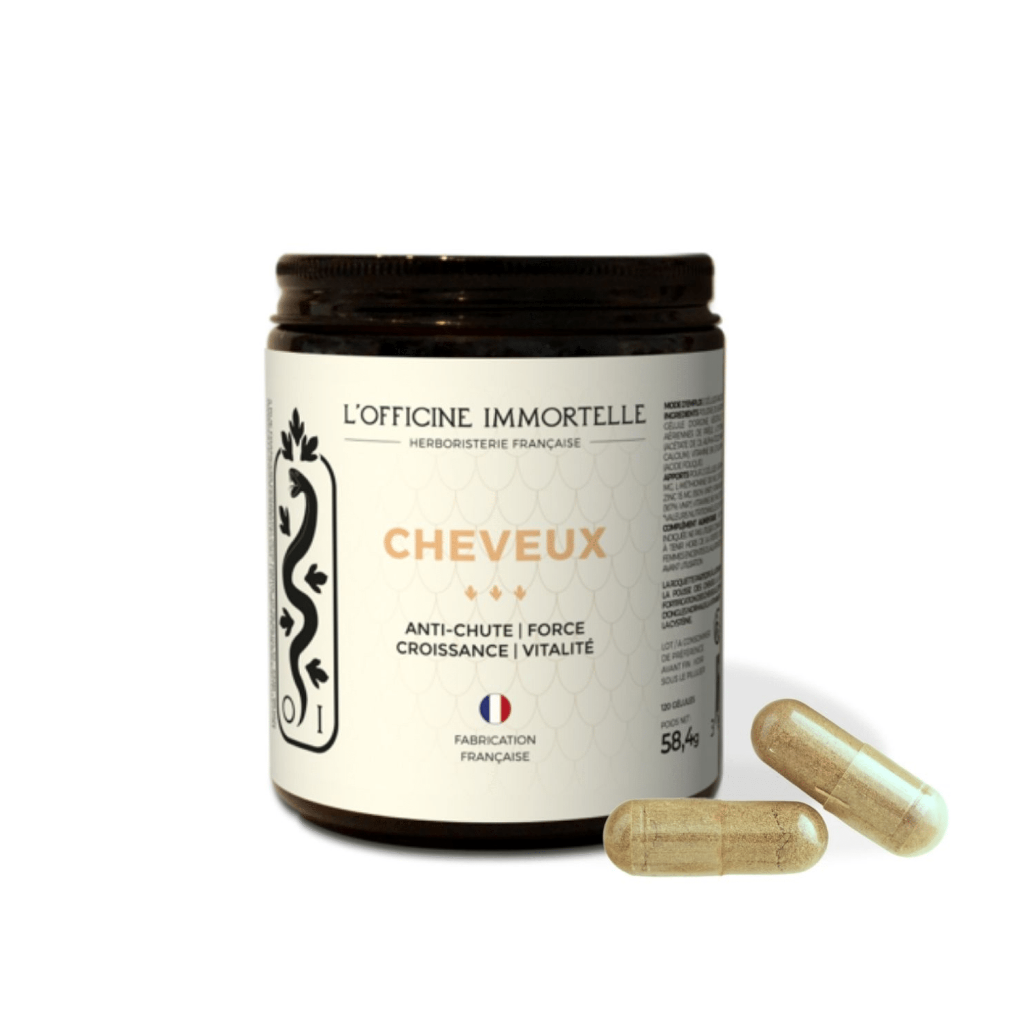 Vitamines Cheveux Sublimes - Officine Immortelle