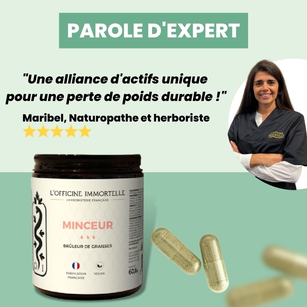 Vitamines Minceur - Brûleur de Graisses - Officine Immortelle