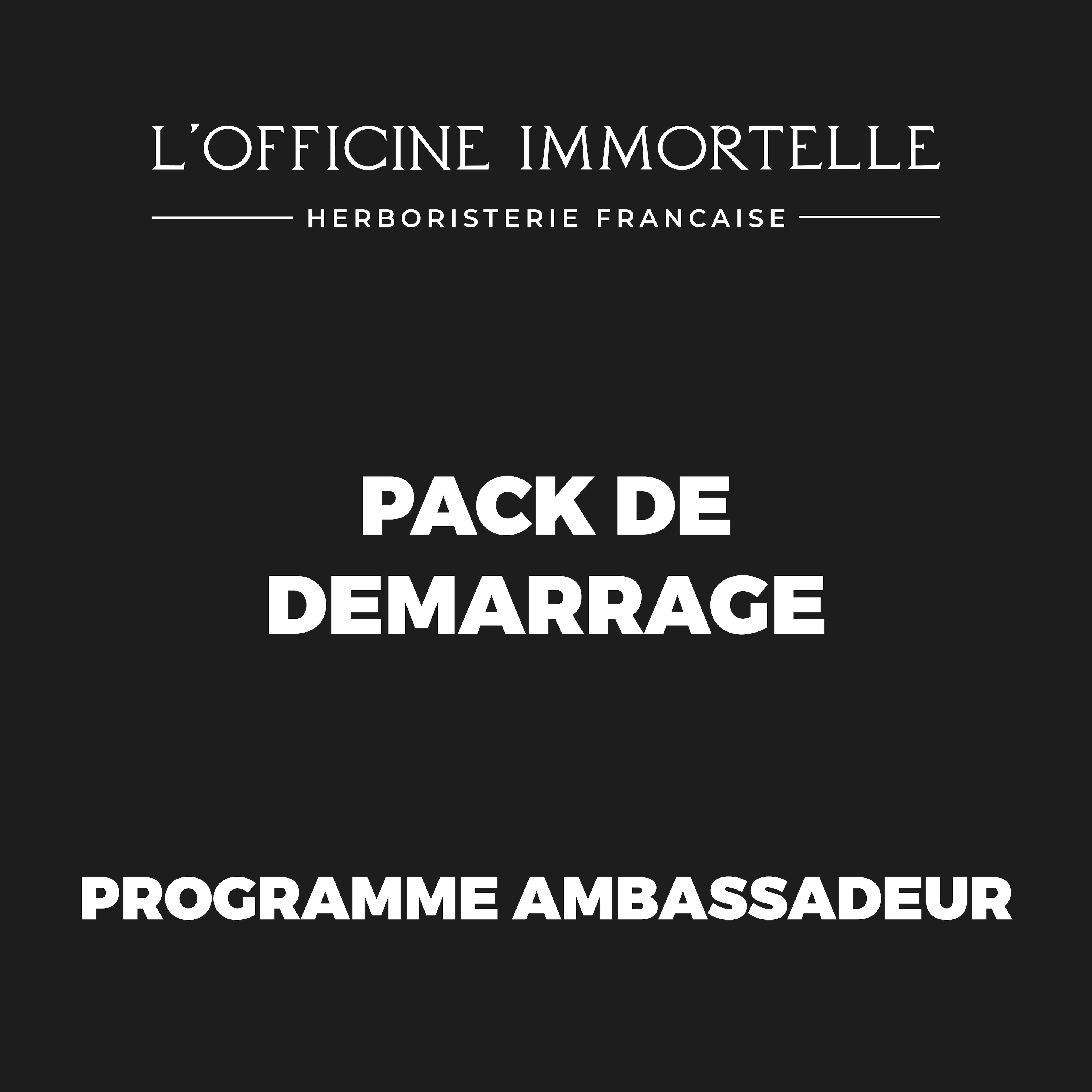 Pack de démarrage Ambassadeur