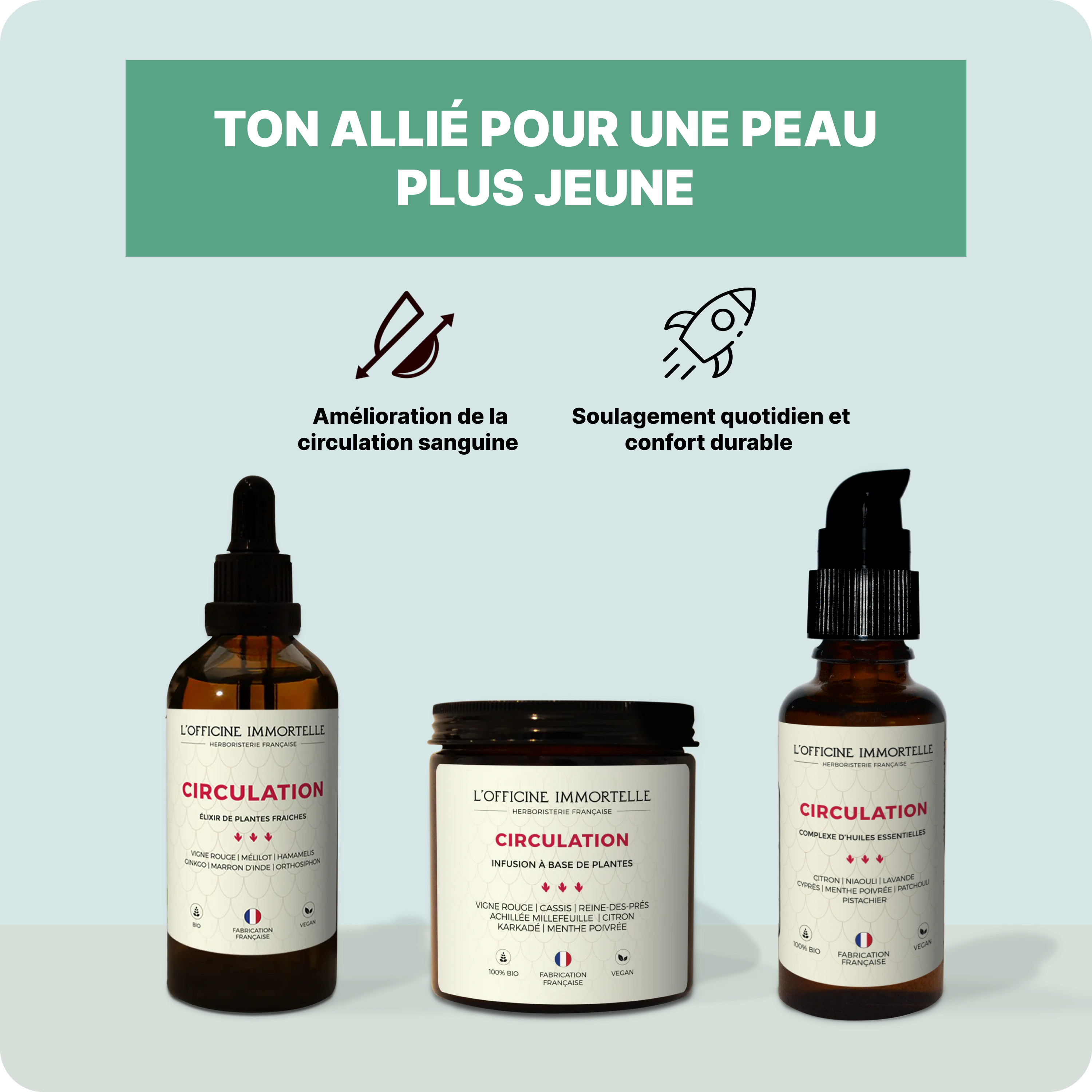 Cure circulation - Jambes douloureuses ou gonflées