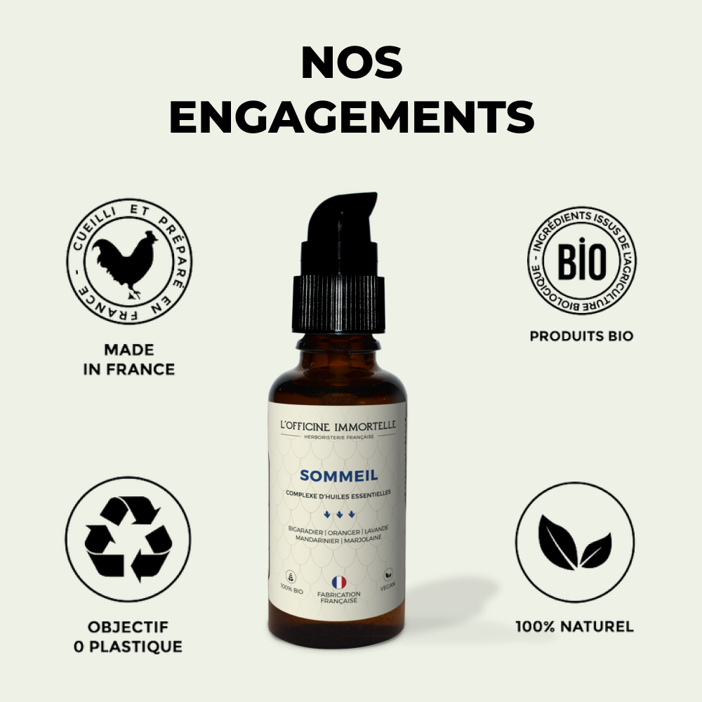 Spray sommeil 100% biologique aux huiles essentielles | Galeo